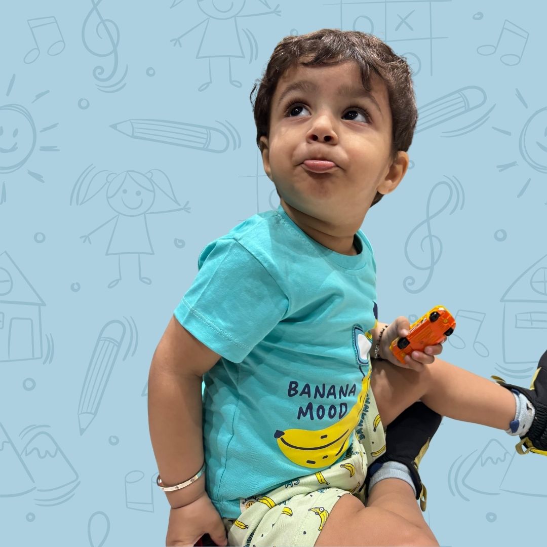 Banana Mood Blue Short Set