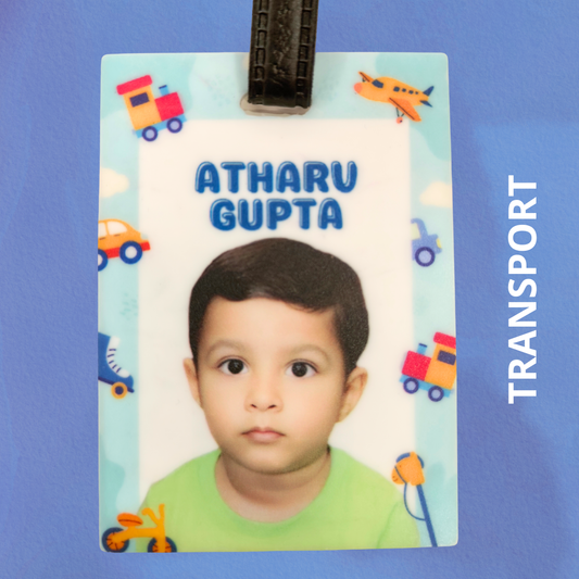 Photo Luggage Tags for Kids (Set Of 2)