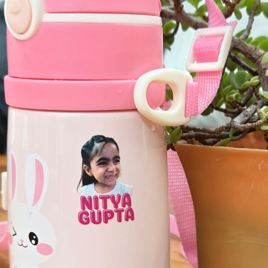 Photo Name Stickers – 3D, Transparent & Waterproof