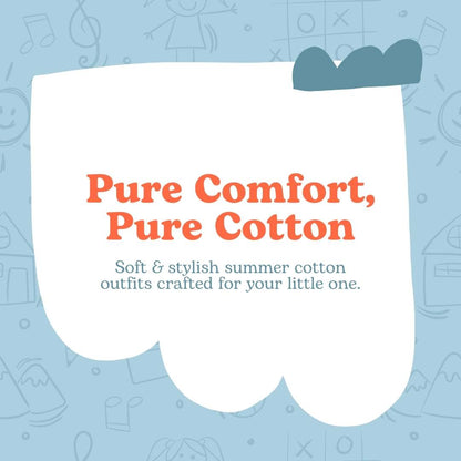 Banana Mood Blue Short Set