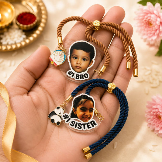 Personalized Photo Rakhi - 1 Rakhi